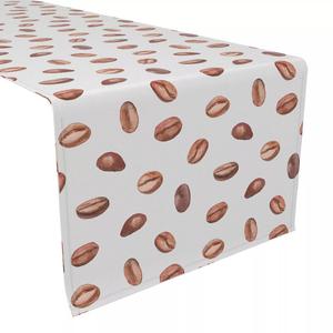Настольная дорожка, 100% полиэстер, 14x108 дюймов, кофейные зерна