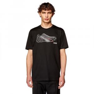 Футболка с коротким рукавом Diesel Just, черный