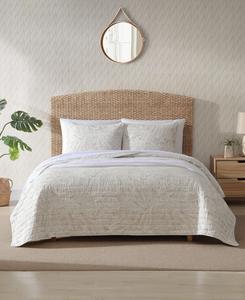 Двусторонний комплект постельного белья Ocean Deep из 3 предметов, размер Full/Queen Tommy Bahama Home, Beige