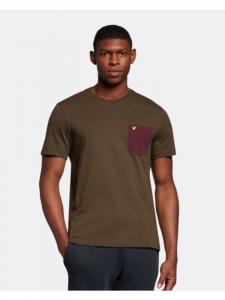 Футболка Lyle & Scott Tshirt, цвет kaki