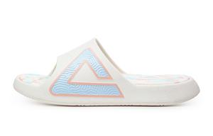 Шлепанцы Tai Ji1.0 унисекс холст белые/розовые Peak