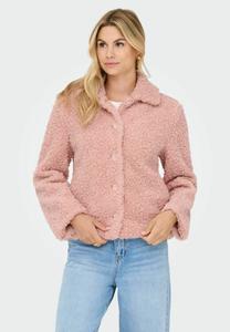 Флисовая куртка ONLY Fleece jacket, Misty Rose/Light Pink
