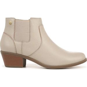 Женские ботильоны Vionic Finn из овсяной кожи на блочном каблуке GAL2174, бежевый