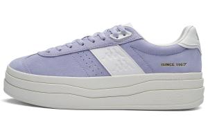 Kappa Кроссовки K love Back to Back Slip Resistant Abrasion Resistant Low top Skateboard Shoes Women's Misty Purple Classic White