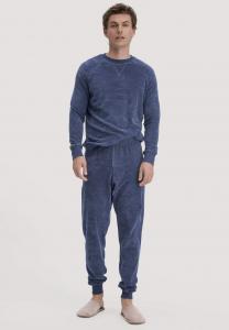 Пижамные брюки Hessnatur Pyjama bottoms, Indigo Blau/Blue
