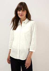 Блуза MIT LOCHSTICKEREI Cecil, кремовый