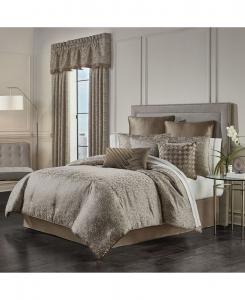 Комплект постельного белья Cracked Ice, 4 предмета, размер Queen J Queen New York, Taupe