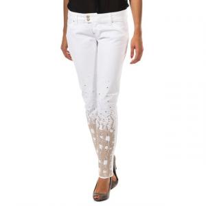 Длинные брюки allic бензинового цвета Met, белый