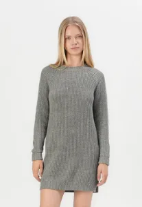 Платье-Свитер nmsiesta с круглым вырезом Noisy May, Medium Grey Melange