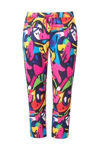 Брюки свободного кроя Angel of Style, Cobalt Blue/Neon Pink