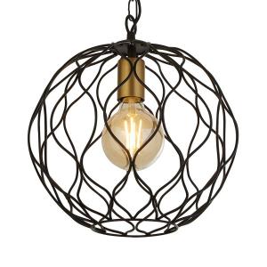 Подвесной светильник searchlight Finesse I, сталь - 1-пламенная