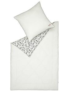 Esprit Комплект постельного белья из атласа "Heritage" в бело-черной цветовой гамме