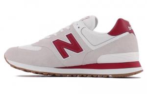 Кроссовки New Balance NB 574 Unisex, серый/красный