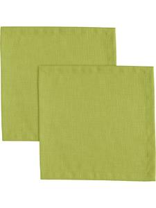 Erwin Müller Набор из 2 салфеток Madrid, яблочно-зеленого цвета