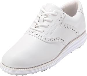 Мужские гольф-кроссовки Cole Haan Originalgrand Saddle, Optic White/Glacier Grey