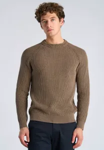 Джемпер с круглым вырезом в стиле "кислота" Lindbergh, Sand