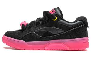 Баскетбольные кроссовки унисекс с низким верхом, черные/флуоресцентные, цвет Lotus Powder Lining