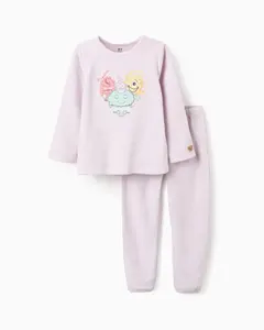 Детская флисовая пижама с рисунком Монстры эмоций Zippy, сиреневый