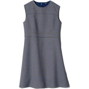 Женское платье без рукавов UNIQLO, синий