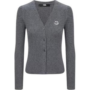 Свитер KARL LAGERFELD FW25 женский KARL LAGERFELD / Karl Lagerfeld Jeans, серый