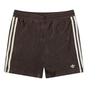 Шорты x wales bonner полотенце короткие Adidas, коричневый