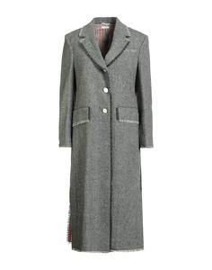 Пальто Thom Browne, серый