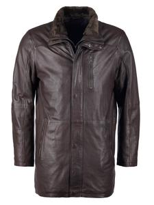 JCC Межсезонное пальто в темно-коричневом цвете