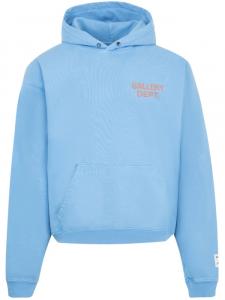 GALLERY DEPT. Толстовка с логотипом GD в стиле 90-х, синий