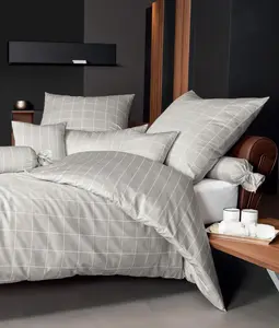 Постельное белье Janine Mako-Satin, современная классика, натуральный цвет, размер 135х200+80х80 Original Janine