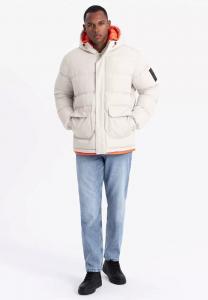 Зимняя куртка Ombre, молочный