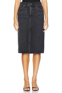 Юбка gaia Agolde, цвет paradox