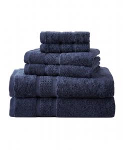 Набор полотенец Oceane, 6 предметов Nautica, темно-синий