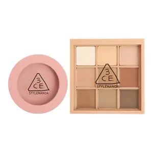 Тени для век и румяна Velour, набор из двух предметов для осветления тона кожи 3CE