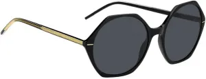 Солнцезащитные очки Boss 1585/S BLACK CRYSTAL 56/18/140 для женщин Hugo Boss, 7c5 Black Crystal