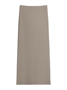 Юбка макси Bershka Skirt, светло-коричневый