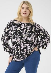 Блуза Kaffe Curve, черный