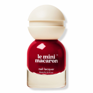 Коллекция лаков для ногтей Le Sweet Le Mini Macaron, Pomegranate (medium dark bright red)