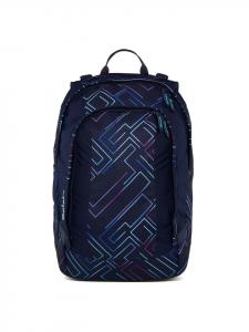 Satch Рюкзак для школы Air, 44 см, фиолетовый, лазерная гравировка