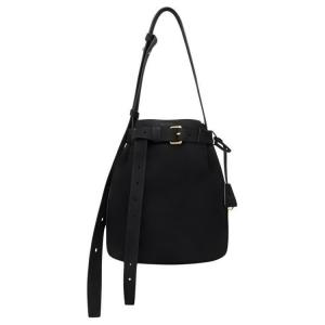 Кожаная сумка через плечо среднего размера женская черная MOSCHINO