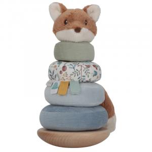 Lisek Forest Friends, Little Dutch, мягкая штабелируемая пирамидка