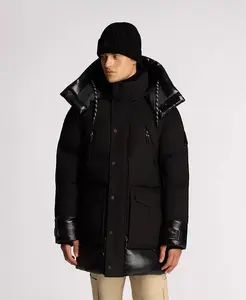 Парка Verenfeld Heavyweight Puff Parka со съемным капюшоном Alpenhaus, черный
