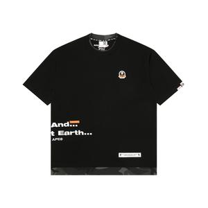 Футболка с нашивкой-логотипом Aape, черный