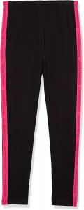 Леггинсы Calvin Klein для девочек, спортивные брюки-стрейч полной длины с логотипом, Black Taping