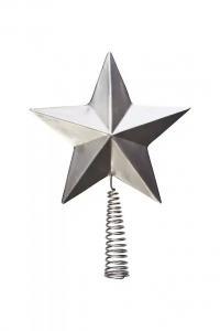 Новогоднее украшение 17 х 24 см Madam Stoltz, серый