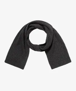 Шерстяной шарф в рубчик