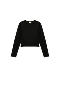 Топ Koton Long sleeved top, Black