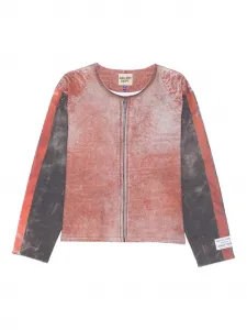 Толстовка с графичным принтом Gallery Dept., красный