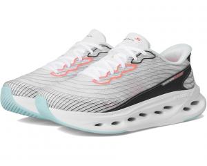 Кроссовки SKECHERS Max Cushioning Glide Step Sapphire Hands Free Slip-Ins, цвет White/Multi