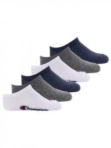 Champion Носки, упаковка из 6 пар, сине-бело-серые