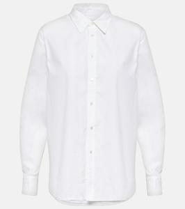 Рубашка raphael из хлопкового поплина Nili Lotan, белый